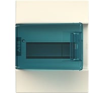 Настенный бокс ABB Mistral41 8М зеленая дверь без клемм белый 1SPE007717F0320
