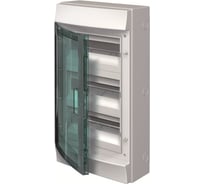 Настенный бокс ABB Mistral65 36М прозрачная дверь GWT 750 3 ряда без клемм серый 1SL1216A00