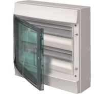 Настенный бокс ABB Mistral65 36М прозрачная дверь 2 ряда без клемм серый 1SL1205A00