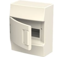 Настенный бокс ABB Mistral41 8М непрозрачная дверь без клемм белый 1SPE007717F0310