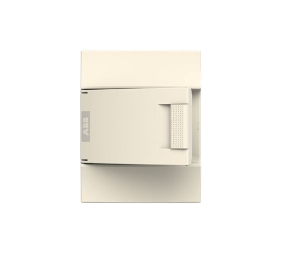 Настенный бокс ABB Mistral41 8М непрозрачная дверь без клемм белый 1SPE007717F0310
