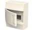 Настенный бокс ABB Mistral41 8М непрозрачная дверь без клемм белый 1SPE007717F0310 1