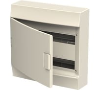 Настенный бокс ABB Mistral41 36М непрозрачная дверь без клемм 2ряда белый 1SPE007717F0910