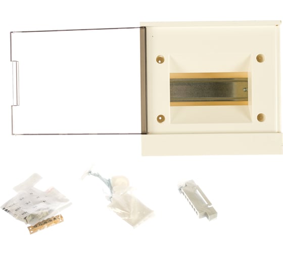 Навесной бокс ABB 6М серая дверь Basic E с клеммами 1SZR004002A2202