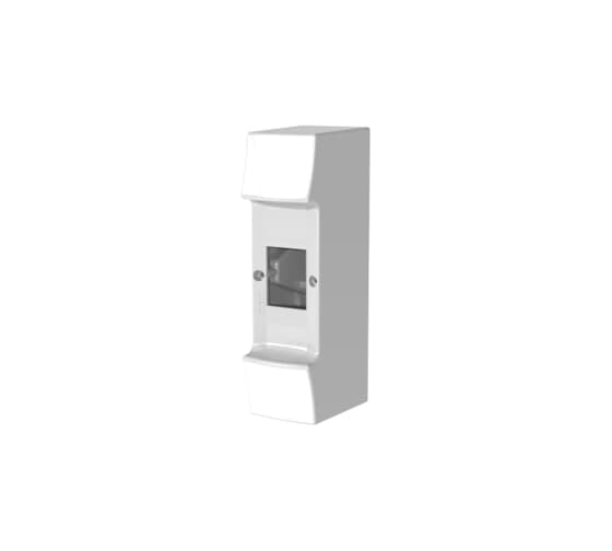 Настенный бокс ABB Mistral41 2М без двери без клемм белый 1SPE007717F0100 1