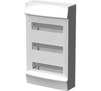 Настенный бокс ABB Mistral41 36М без двери без клемм 3ряда белый 1SPE007717F0600