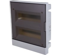 Бокс в нишу ABB 24М серая дверь Basic E с клеммами 1SZR004002A1207