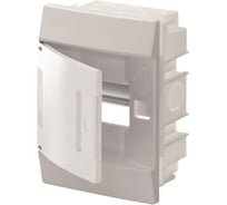 Бокс в нишу ABB Mistral41 4М непрозрачная дверь 850 без клемм белый 1SLM004100A1300