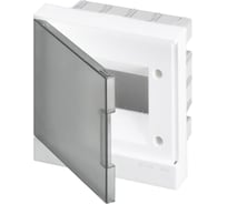 Бокс в нишу ABB 6М серая дверь Basic E с клеммами 1SZR004002A1202