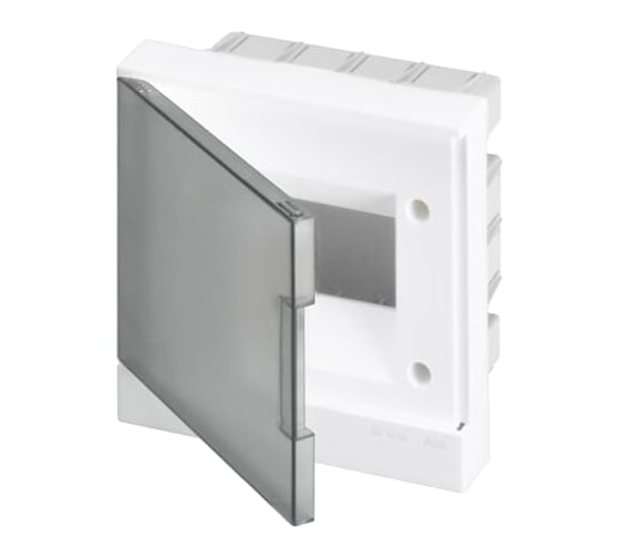 Бокс в нишу ABB 6М серая дверь Basic E с клеммами 1SZR004002A1202 1