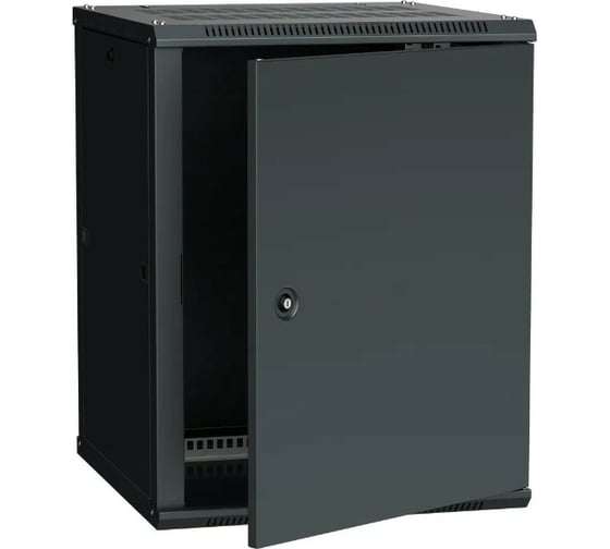 Шкаф ITK LINEA W 15U 600х600 мм дверь металл RAL 9005 LWR5-15U66-MF 1