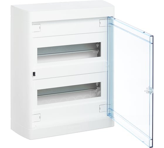 Накладной распределительный щит Legrand Nedbox с прозрачной дверью 2 рейки х 12 (+1) модулей 601247