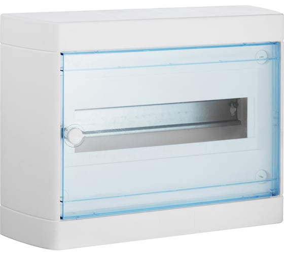 Накладной распределительный щит Legrand Nedbox с прозрачной дверью 1 рейка х 12 (+1) модулей 601246