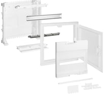 Щит Legrand встраиваемый Nedbox со скругленной дверью белой RAL 9010 1 рейка 12+2 модуля 001411