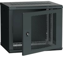 Шкаф ITK Linea W 6U 600x450 мм перфорированная дверь RAL9005 LWR5-06U64-PF