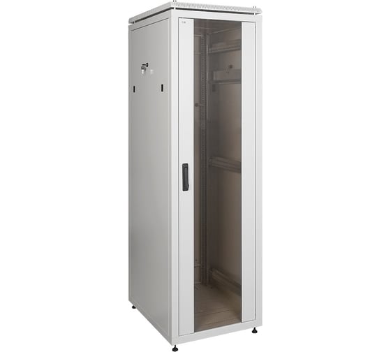 Сетевой шкаф ITK Linea N 19" 28U 600x600 мм LN35-28U66-G