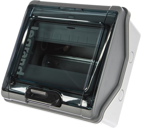 Щиток Legrand Plexo³ IP 65 IK 09 1 ряд 40 А 8 модулей 601978