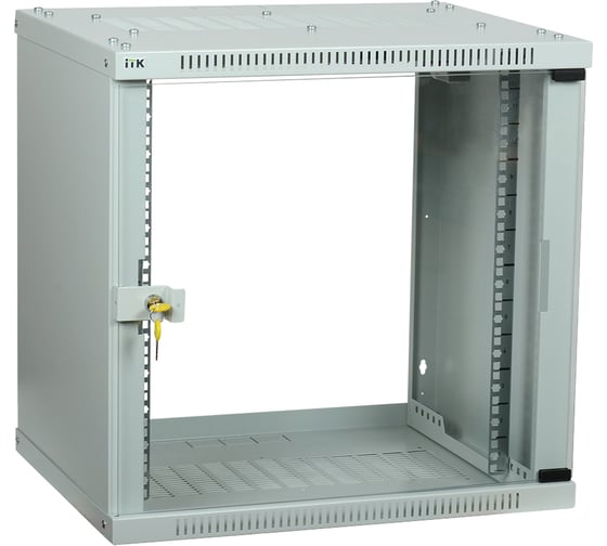Шкаф ITK Linea WE 9U 550x350 мм LWE3-09U53-GF 1