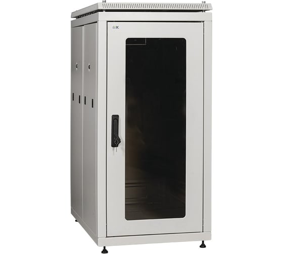 Сетевой шкаф ITK Linea N 19" 18U 600x1000 мм LN35-18U61-G