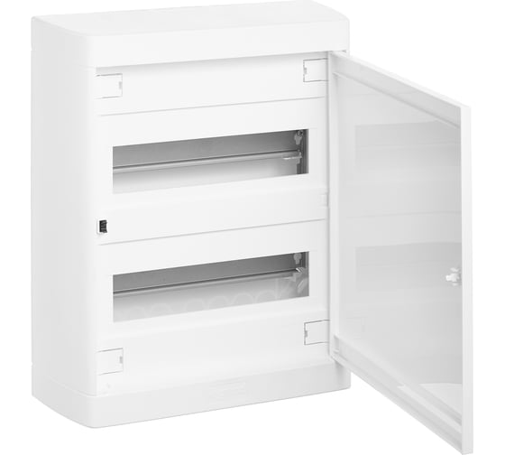 Накладной распределительный щит Legrand Nedbox с белой дверью 2 рейки х 12 (+1) модулей 601237