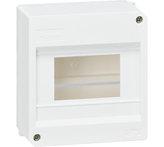 Щиток Legrand накладной Mini S 6 модулей белый RAL 9010 001358 1