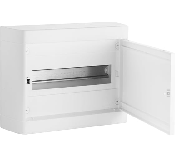 Накладной распределительный щит Legrand Nedbox с белой дверью 1 рейка х 12 (+1) модулей 601236