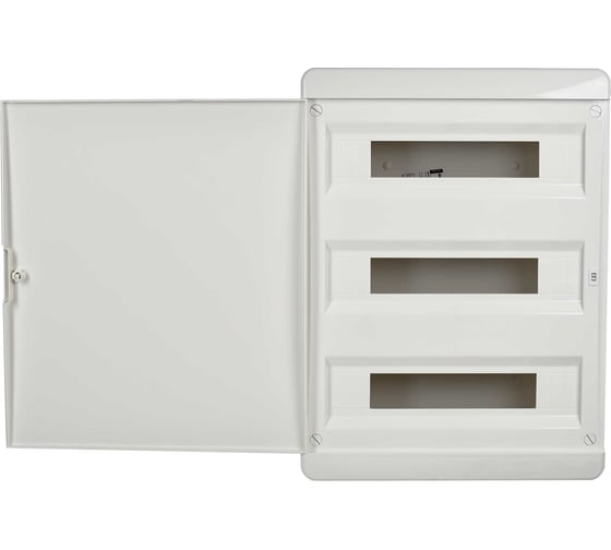 Корпус пластиковый IEK TEKFOR ЩРВ-П-54 IP41 бел. дверь / BVN 40-54-1 TF5-KP13-V-54-41-K01-K01