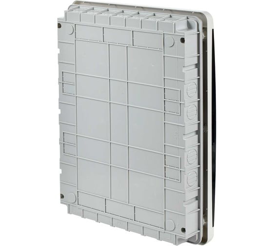 Корпус пластиковый IEK TEKFOR ЩРВ-П-54 IP41 черн. прозр. дверь