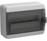 Корпус пластиковый IEK TEKFOR КМПн-12 IP65 черная прозрачная дверь TF5-KP72-N-12-65-K03-K02 1