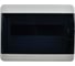 Корпус пластиковый IEK TEKFOR КМПн-12 IP65 черная прозрачная дверь TF5-KP72-N-12-65-K03-K02 2