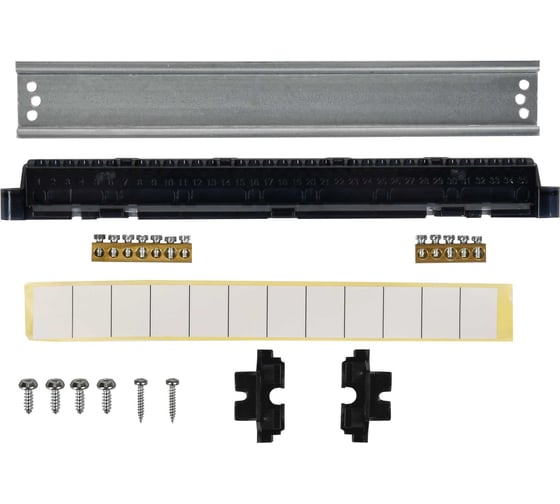 Корпус пластиковый IEK TEKFOR ЩРН-П-12 IP41 черная прозрачная дверь TF5-KP12-N-12-41-K01-K03