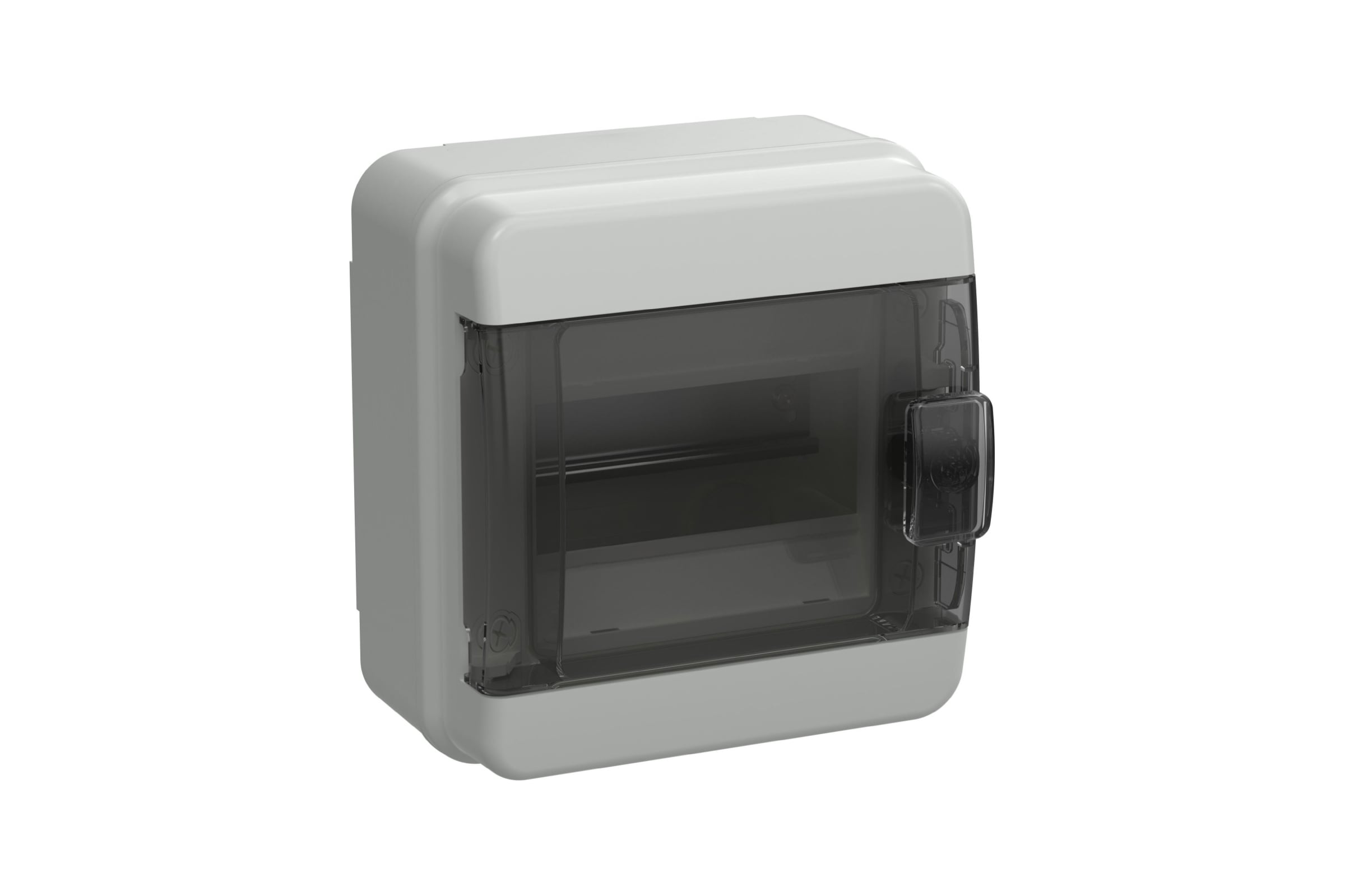 КорпуспластиковыйIEKTEKFORКМПн-6IP65чернаяпрозрачнаядверьTF5-KP72-N-06-65-K03-K02