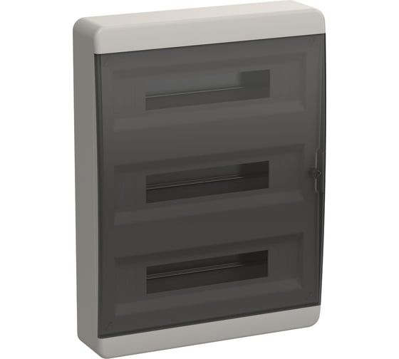 Корпус пластиковый IEK TEKFOR ЩРН-П-54 IP41 черн. прозр. дверь / BNK 40-54-1 TF5-KP12-N-54-41-K01-K03