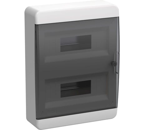 Корпус пластиковый IEK TEKFOR ЩРН-П-24 IP41 черн. прозр. дверь / BNK 40-24-1 TF5-KP12-N-24-41-K01-K03