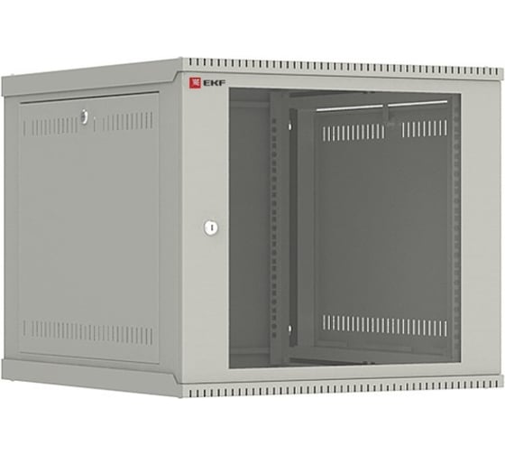 Телекоммуникационный настенный шкаф EKF 9U 600х650 дверь стекло Astra E серия PROxima SQITB9G650DE 1