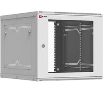 Телекоммуникационный настенный шкаф EKF серия PROxima, Astra, 9U, 600х650, дверь стекло ITB9G650D