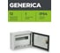 Корпус металлический GENERICA ЩРн-12з 240x330x120 IP54 MKM14-N-12-54-Z-G 2