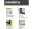 Корпус металлический GENERICA ЩРн-18з 240x440x120 IP54 MKM14-N-18-54-Z-G 5