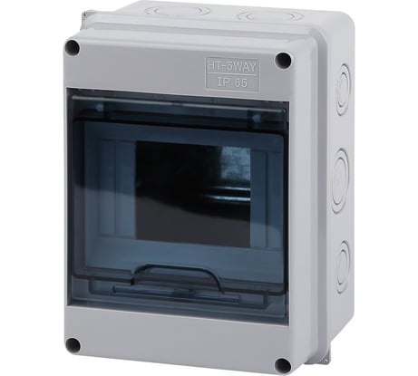 Пластиковый навесной бокс ЭРА КМПн-5 IP65, Б0046404