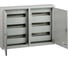 Корпус ЭРА ЩРН90 IP31, sсrn90, 500x680x120, 2х дверный, металлический Б0062925 1