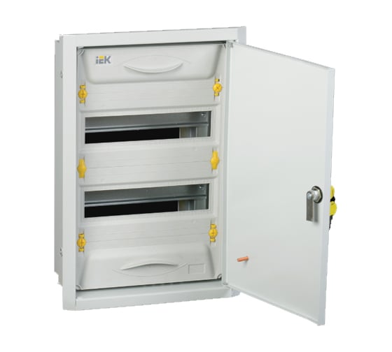 Металлический корпус IEK UNIVERSAL ЩРв-24з-1 36, IP31 MKM12-V-24-31-Z-U