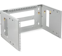 Кронштейн настенный Cabeus 19" 6U, цвет серый NC-6U