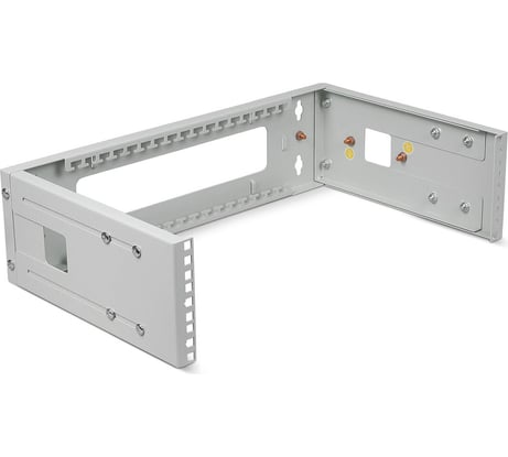 Кронштейн настенный Cabeus 19" 3U, цвет серый NC-3U