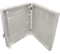 Шкаф настенный вертикальный TWT 2U 643x729, серый TWT-CBVRT-2U-6x7-GY