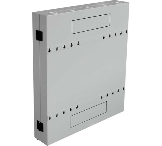 Шкаф настенный вертикальный TWT 2U 643x729, серый TWT-CBVRT-2U-6x7-GY