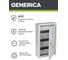 Корпус металлический GENERICA ЩРн-36з (540x310x120) IP31 MKM14-N-36-31-Z-G 3