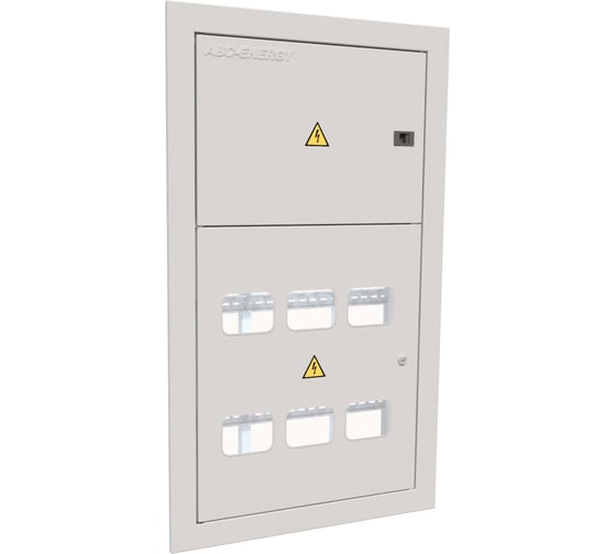Этажный щит ABC-ENERGY ЩЭ-6 квартир, без слаботочного отсека 1000x580x135 IP31 STANDART ЩЭВ26-1005813-СТД