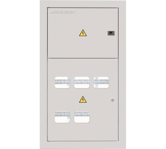 Этажный щит ABC-ENERGY ЩЭ-5 квартир без слаботочного отсека 1000x580x135 IP31 STANDART ЩЭВ25-1005813-СТД