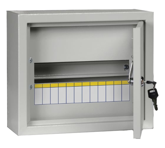 Металлический корпус IEK ЩРн-12з-1 38, УХЛ3, IP31, ИЭК MKM13-N-12-31-Z