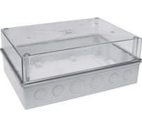 Корпус IEK, IP55, 300x214x200 мм, прозрачная дверь, КМПн 5/16, ИЭК, MKP75-N-16-55-10